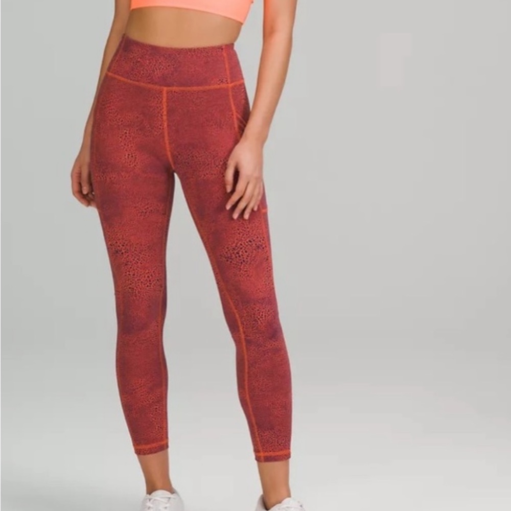 Lululemon wonder under leggings size 2